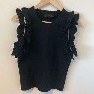 FATE by LFD sweater vest with zippers Medium